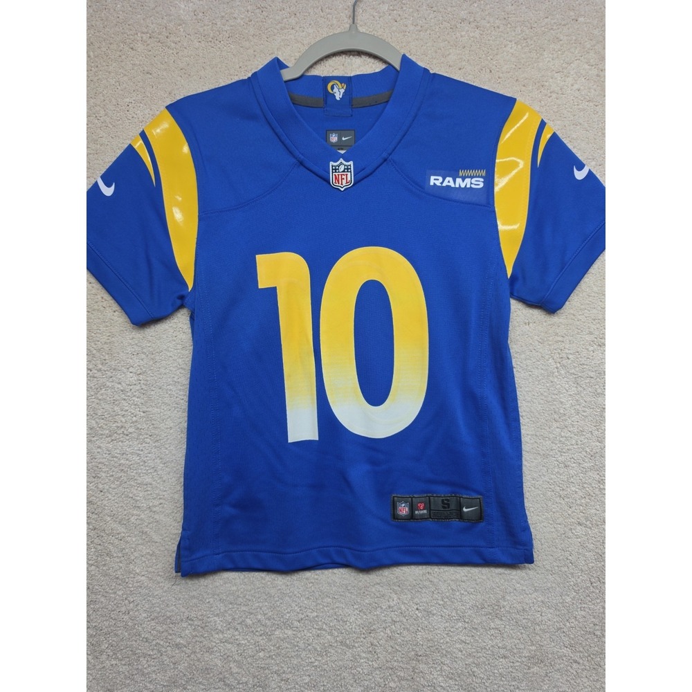 Los Angeles Rams Cooper Kupp #10 Nike NFL Jersey YOUTH Size Small